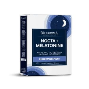DIETAROMA NOCTA PLUS MELATONINE SOMMEIL 40 COMPRIMES