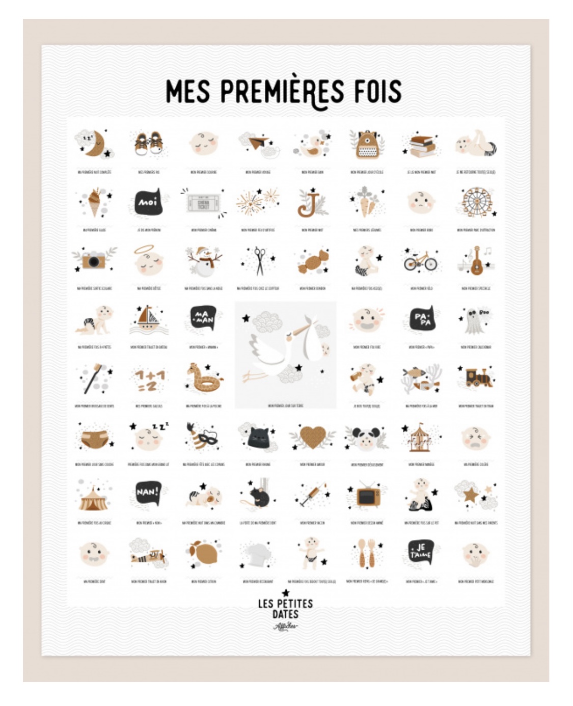 Affiches Pack Duo « EN T’ATTENDANT » + « MES PREMIÈRES FOIS ». – Image 3