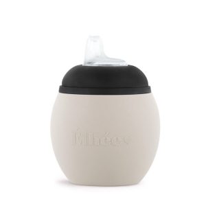 Biberon Elhée gourde d&rsquo;apprentissage Sand/Black.