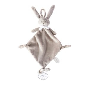 Dimpel Doudou Ella Tuttie 25cm beige gris.