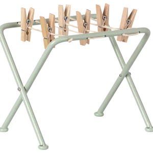 Maileg Etendoir avec pinces à linge – Miniature.
