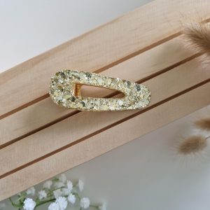 Barrette Gold triangle