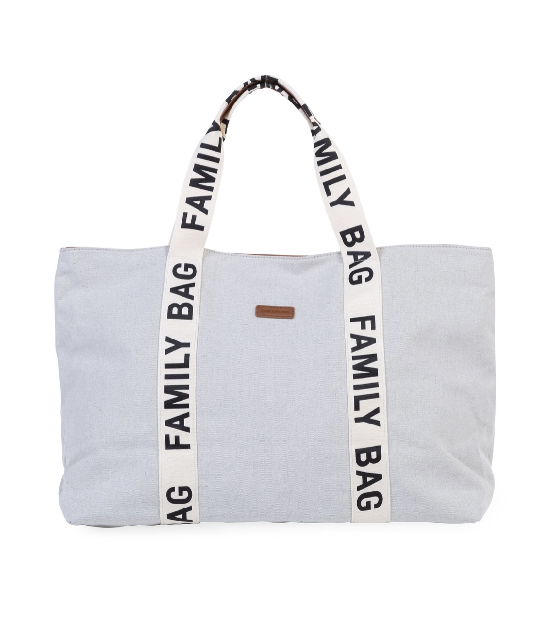 FAMILY BAG SAC A LANGER – SIGNATURE – CANVAS – ECRU.