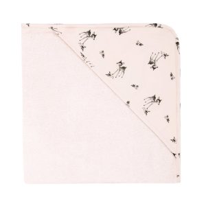 Rose in april: cape de bain faon rose clair.