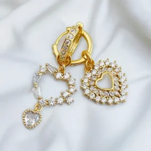 Boucles Créoles Strass Fiona.