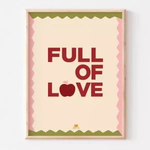 Affiche A3 -Full of love.
