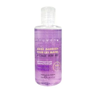 Gel hydroalcoolique « myrtille ».