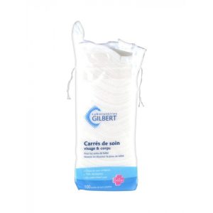 Carres de soin GILBERT 100 Sachet