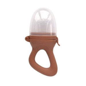 Tétine grignoteuse « terre de sienne ».