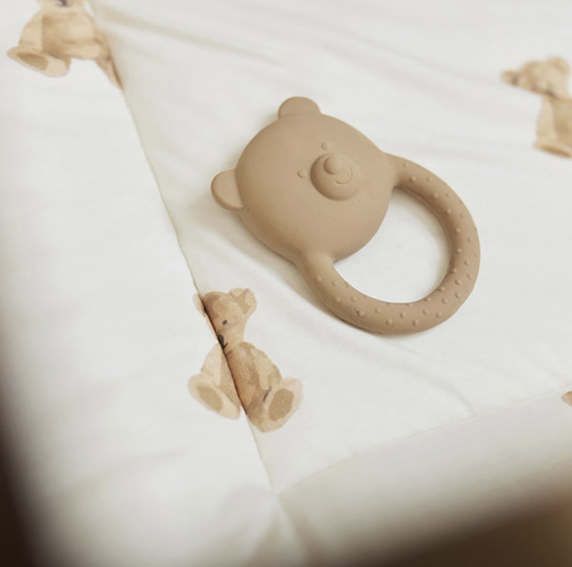 Jollein anneau de dentition Teddy Bear Biscuit. – Image 2
