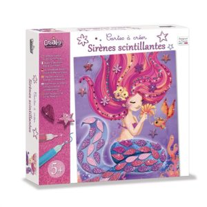 Cartes à créer « Sirènes scintillantes ».