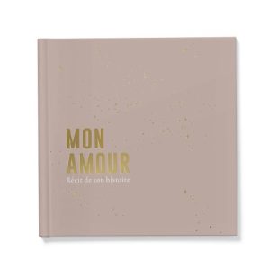 Livre de naissance céleste « bois de rose ».