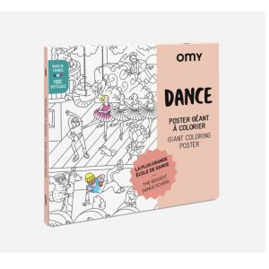 Poster géant à colorier- Dance