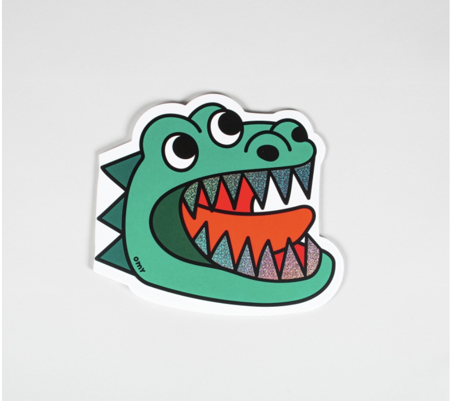 Cahier et stickers-Dino