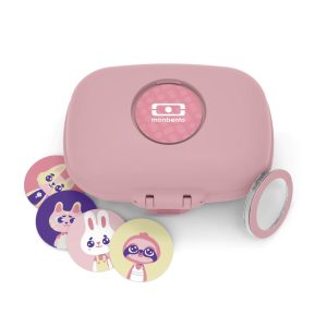 La boîte à goûter « rose blush ».