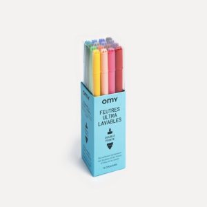 Feutres ultra lavables OMY.