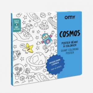 Poster géant à colorier- Cosmos
