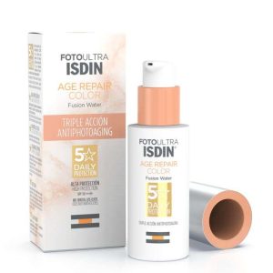 ISDIN FOTO ULTRA AGE REPAIR COLOR FUSION WATER SPF 50 /50ML