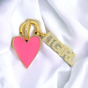 Boucles Créoles ItGirl pink.