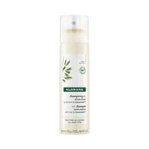 Shampooing sec extra doux spray tous types de cheveux Lait d&rsquo;avoine KLORANE 150 ml
