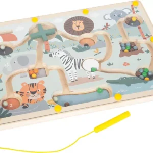 Labyrinthe magnétique « Safari »  | Jouets en bois.