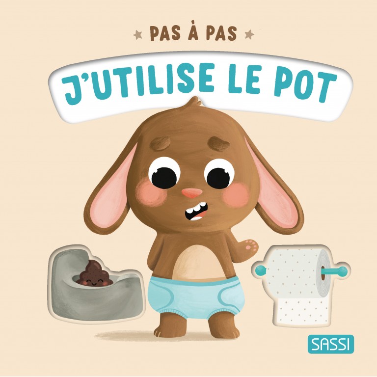 Pas à pas. J’utilise le pot.