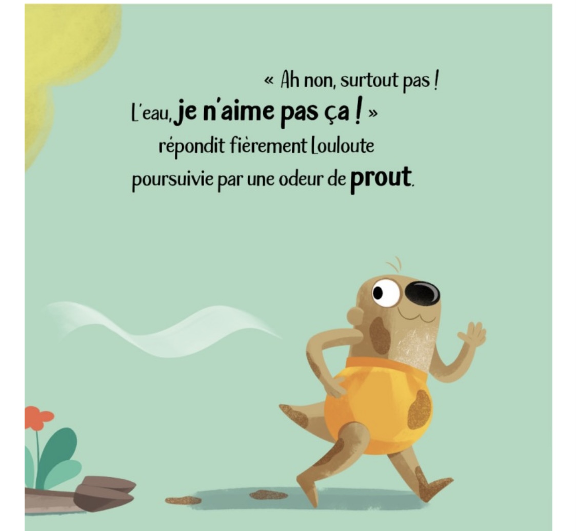 Livre Petite loutre est toute sale. – Image 2