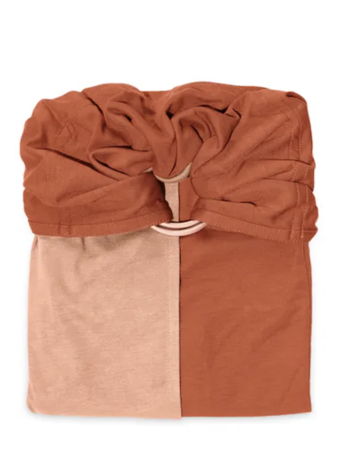 Love Radius La Petite Echarpe Sans Noeud – NUDE, CARAMEL (RÉVERSIBLE).