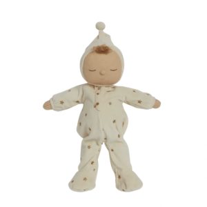 Poupée musicale Olli Ella lullaby Dozy Dinkum LYRA- crème.