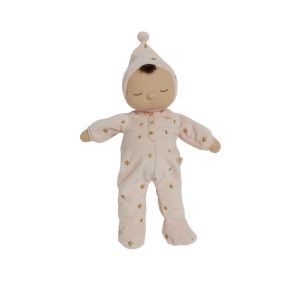 Poupée musicale Olli Ella lullaby Dozy Dinkum Luna- Ballet Pink.