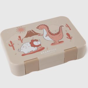 Boîte à lunch pour enfants avec compartiments – dinosaures.
