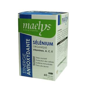 MAELYS SELENIUM ORGANIGUE ACE ANTIOXYDANTE 60 GELULES