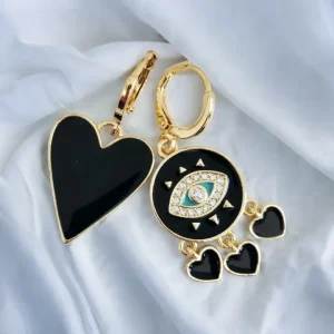 Boucles Créoles Malya Black.