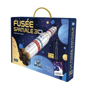 La fusée spatiale 3D – La conquête de l&rsquo;espace.