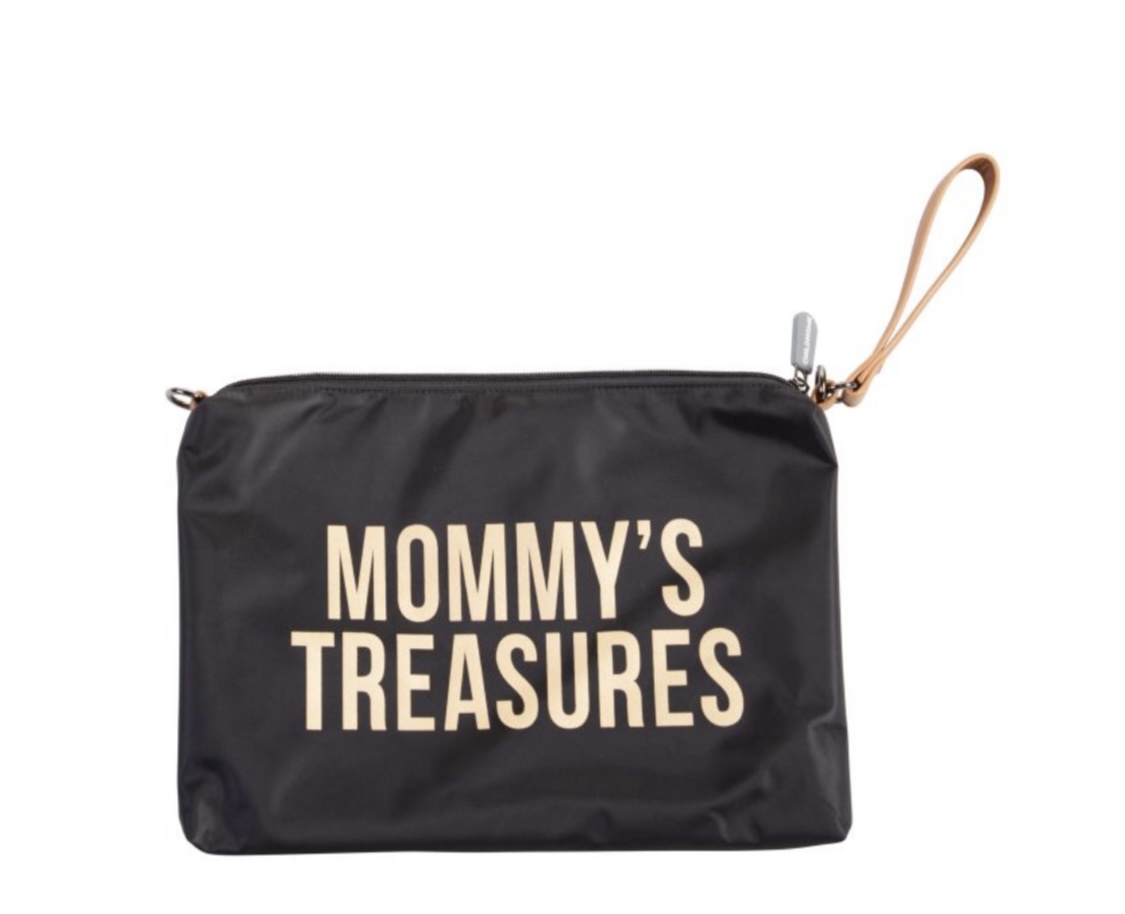 MOMMY’S TREASURES CLUTCH – NOIR OR.