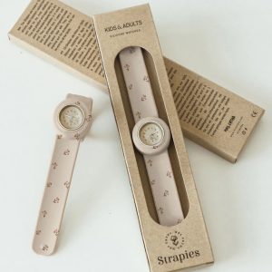 Montre silicone Kids & Adultes, flower buds.