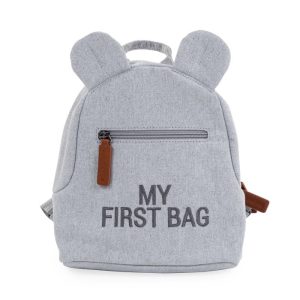 MY FIRST BAG SAC A DOS POUR ENFANTS – CANVAS – GRIS.