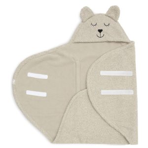 Couverture portefeuille/ Nid d’ange Olive green Jollein.