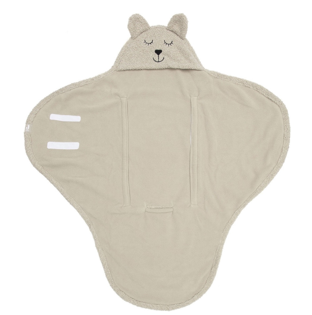 Couverture portefeuille/ Nid d’ange Olive green Jollein. – Image 5