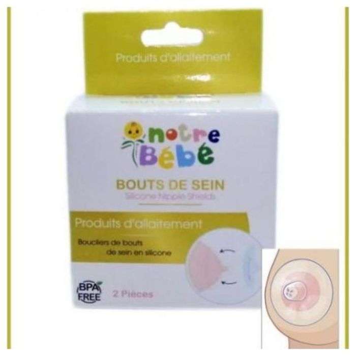 Produit d’allaitement bouts de sein NOTRE BEBE