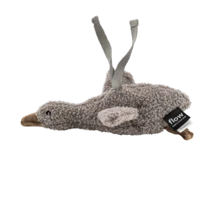 Peluche bruits blancs Comforter on the go Liva Oie grise.