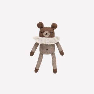 Doudou ourson pyjama avoine | Main Sauvage.