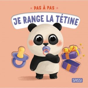 Pas à pas. Je range la tétine.