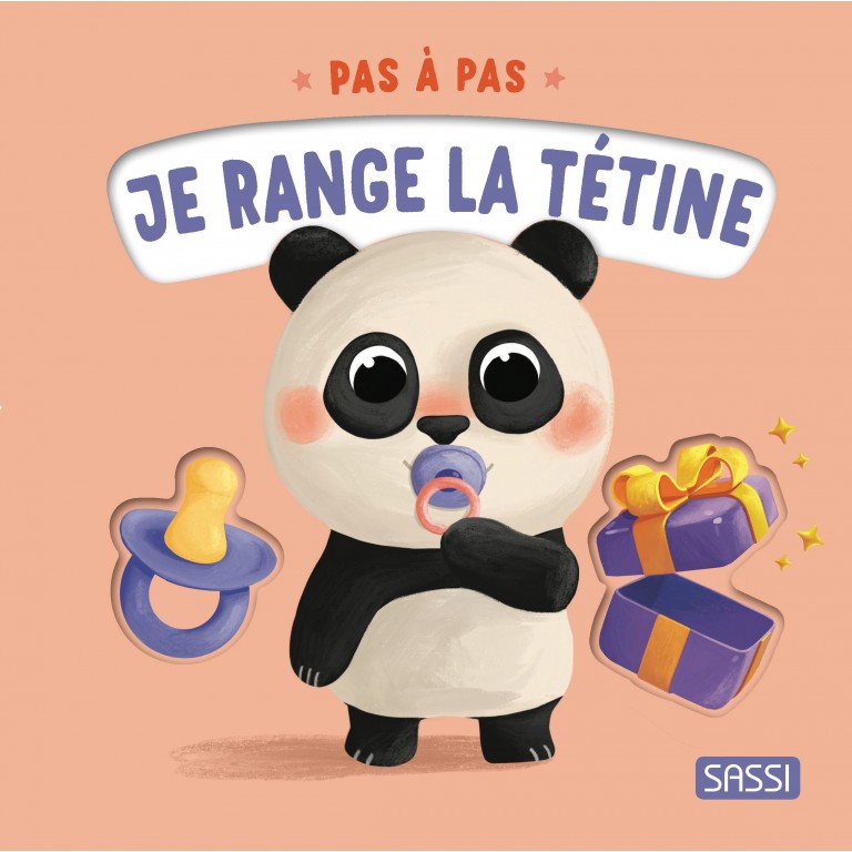 Pas à pas. Je range la tétine.