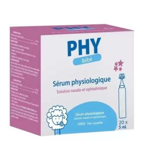 Sérum physiologique PHY BEBE 20*5 ml