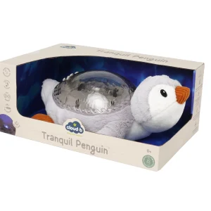 Veilleuse Tranquil Penguin – Bruits blancs apaisants et projection de lumières.