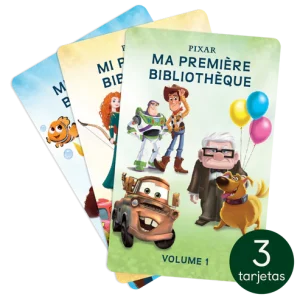 Yoto Cartes (3) Ma première bibliothèque Disney Pixar.
