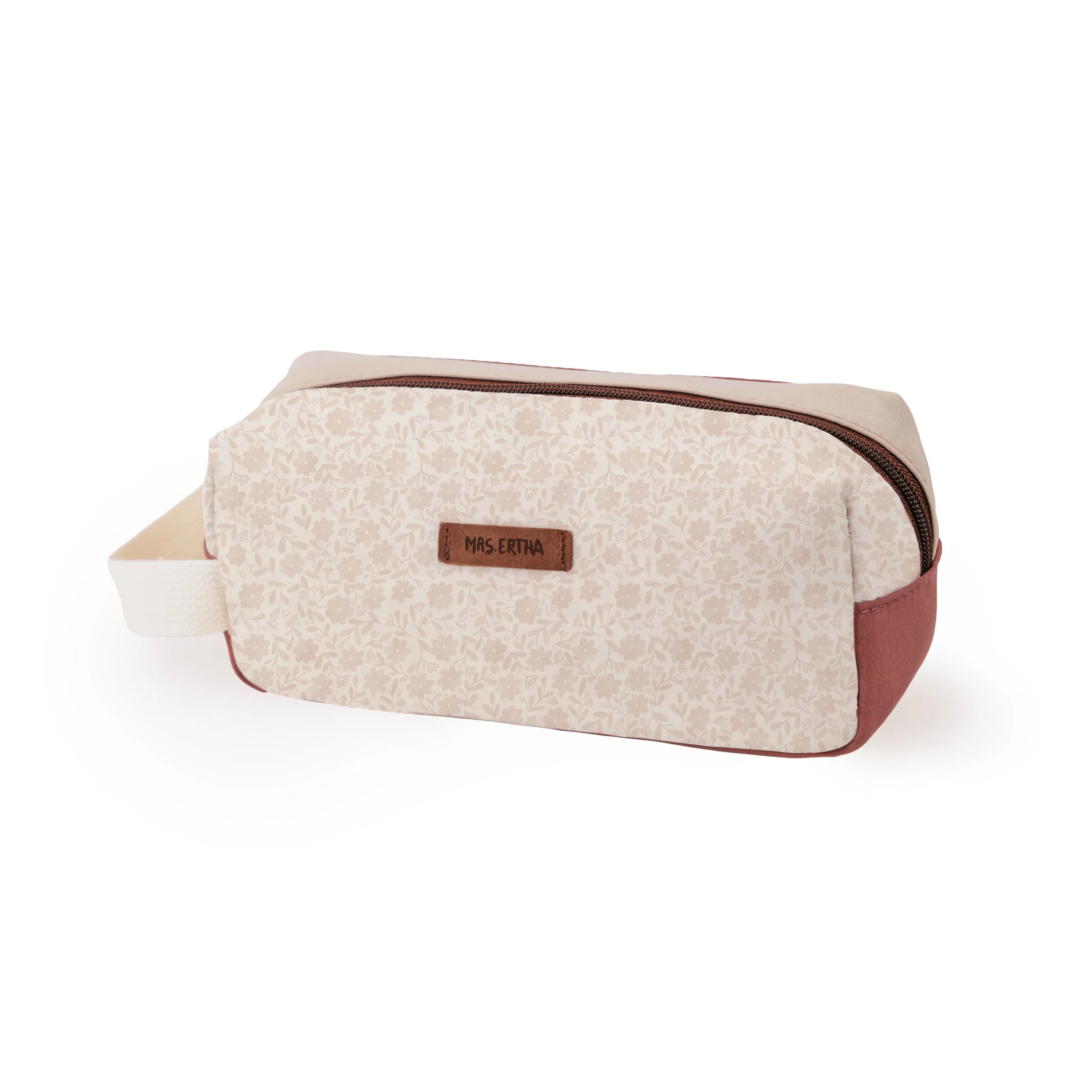 Trousse à crayons – Silhouette de bouquet.