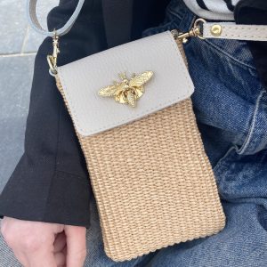 Sac / pochette téléphone avec bandoulière.