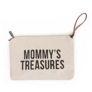 Mommy&rsquo;s Treasures Clutch – Ecru Noir.